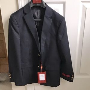 Boys Navy Blue Dress Jacket NWT!